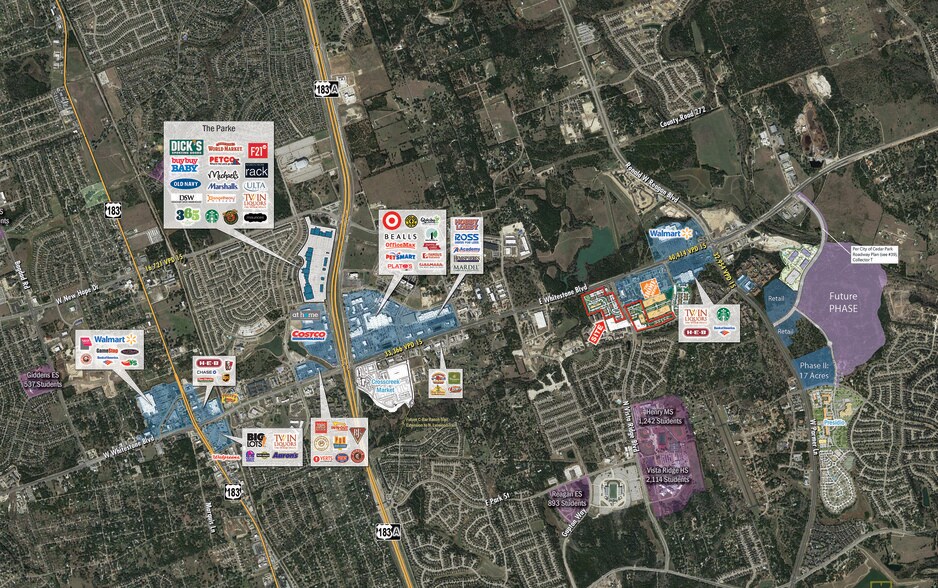 N Vista Ridge Blvd, Cedar Park, TX à vendre - Photo principale – Image 1 sur 1