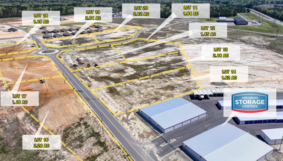 US 167 & Arch Street Pike, Hensley, AR à vendre - Photo de l’immeuble – Image 3 sur 35