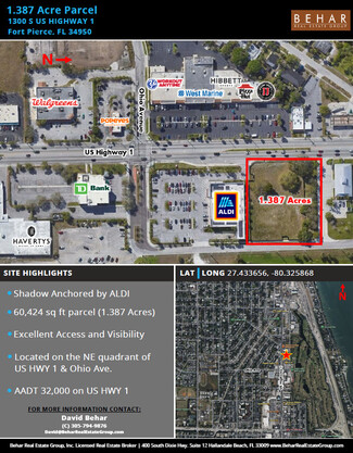 Plus de détails pour 1300 US 1 hwy, Fort Pierce, FL - Terrain à vendre