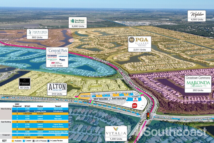 0 Crosstown Pkwy & SW Village Pkwy, Port Saint Lucie, FL à vendre - Photo de l’immeuble – Image 1 sur 9