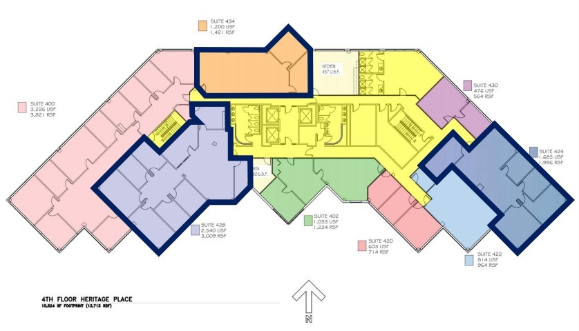 1515 5th Ave, Moline, IL à louer Plan d’étage– Image 1 sur 1