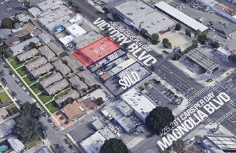 501-507 N Victory Blvd, Burbank, CA - VUE AÉRIENNE  vue de carte - Image1