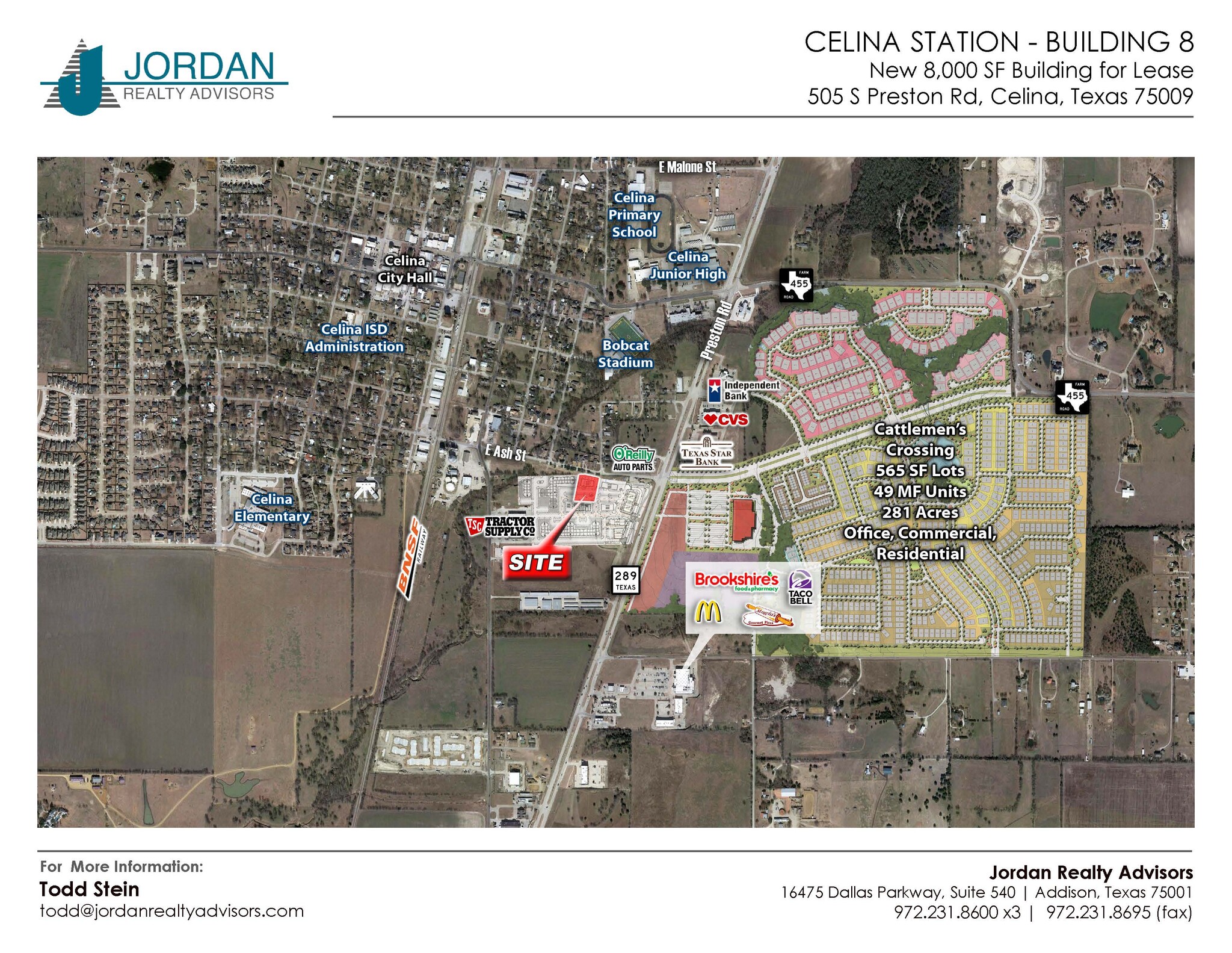 505 N Preston Rd, Celina, TX à louer Aérien– Image 1 sur 1