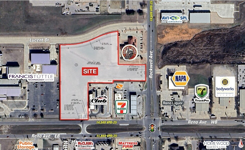 NWQ Reno Ave and N Rockwell Ave, Oklahoma City, OK à louer Photo de l’immeuble– Image 1 sur 2