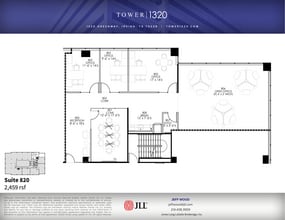 1320 Greenway Dr, Irving, TX à louer Plan d’étage– Image 1 sur 1