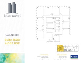 3400 Peachtree Rd NE, Atlanta, GA à louer Plan d’étage– Image 1 sur 1