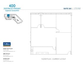 400 Inverness Pky, Englewood, CO à louer Plan d’étage– Image 1 sur 1