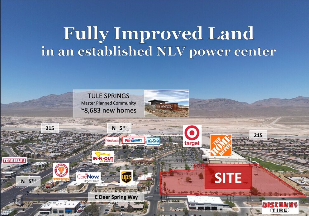 750 Dorell Ln, North Las Vegas, NV à louer Photo de l’immeuble– Image 1 sur 9