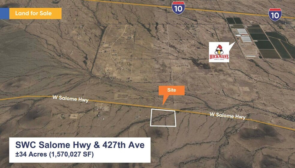 W Salome Hwy, Tonopah, AZ à vendre - Photo principale – Image 1 sur 2