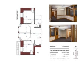 53 W Jackson Blvd, Chicago, IL à louer Plan d’étage– Image 1 sur 5