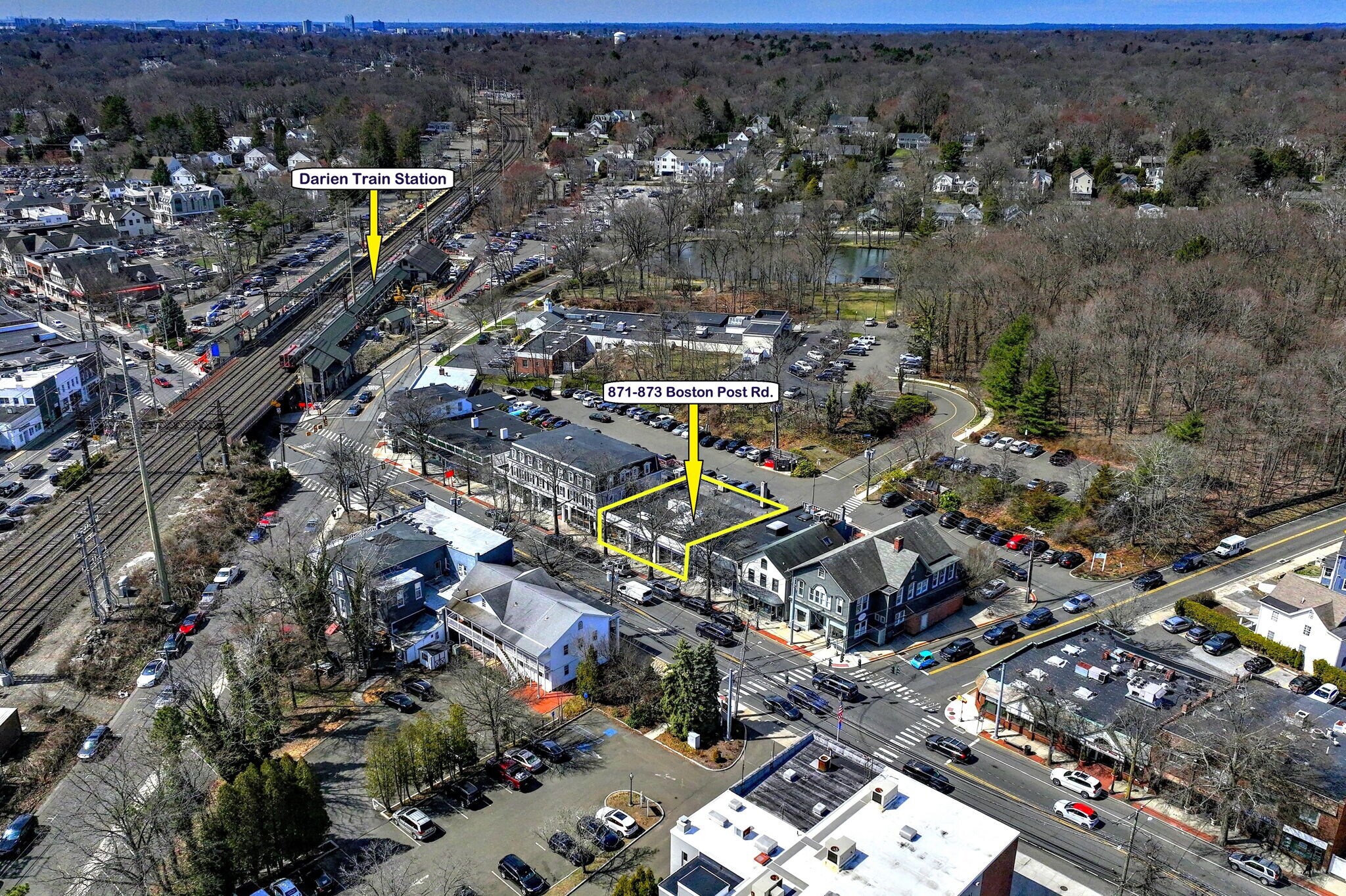 873 Boston Post Rd, Darien, CT à vendre Photo de l’immeuble– Image 1 sur 24