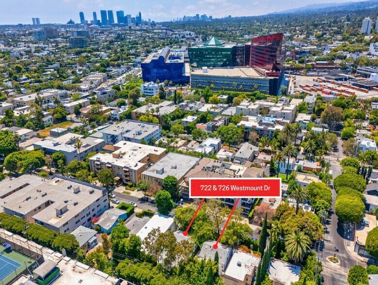 726 Westmount Dr, West Hollywood, CA à vendre - Photo de l’immeuble – Image 3 sur 32