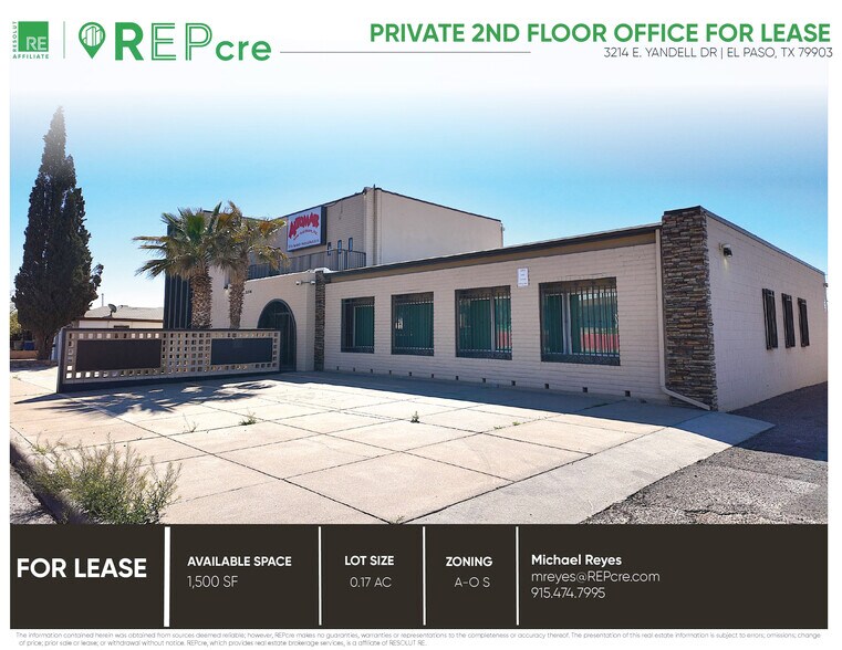 3214 E Yandell Dr, El Paso, TX à louer - Photo de l’immeuble – Image 1 sur 11