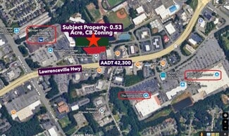 Plus de détails pour Highway 29 Hwy, Lilburn, GA - Terrain à vendre