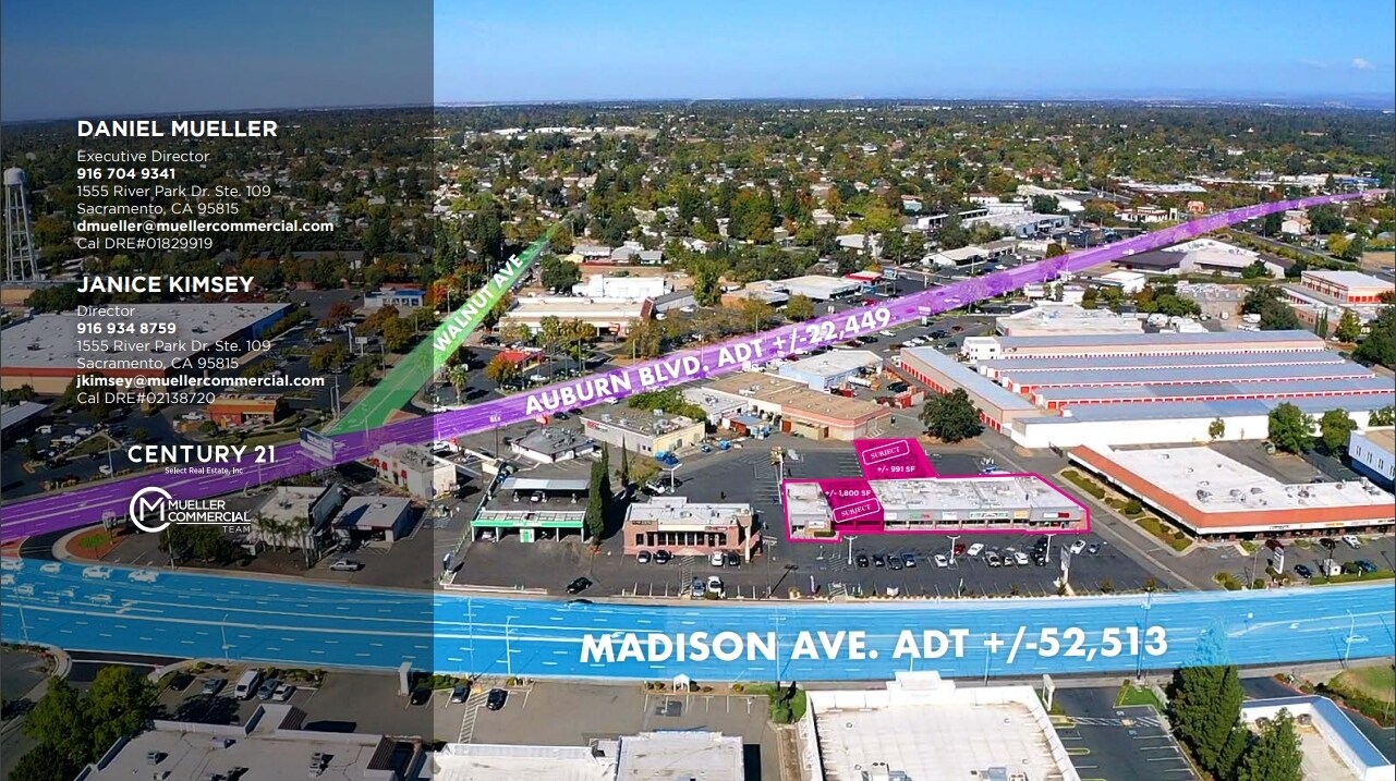 5147-5163 Madison Ave, Sacramento, CA à louer Photo principale– Image 1 sur 2