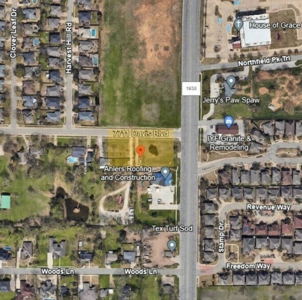 7711 Davis Blvd, North Richland Hills, TX à vendre - Aérien – Image 2 sur 2