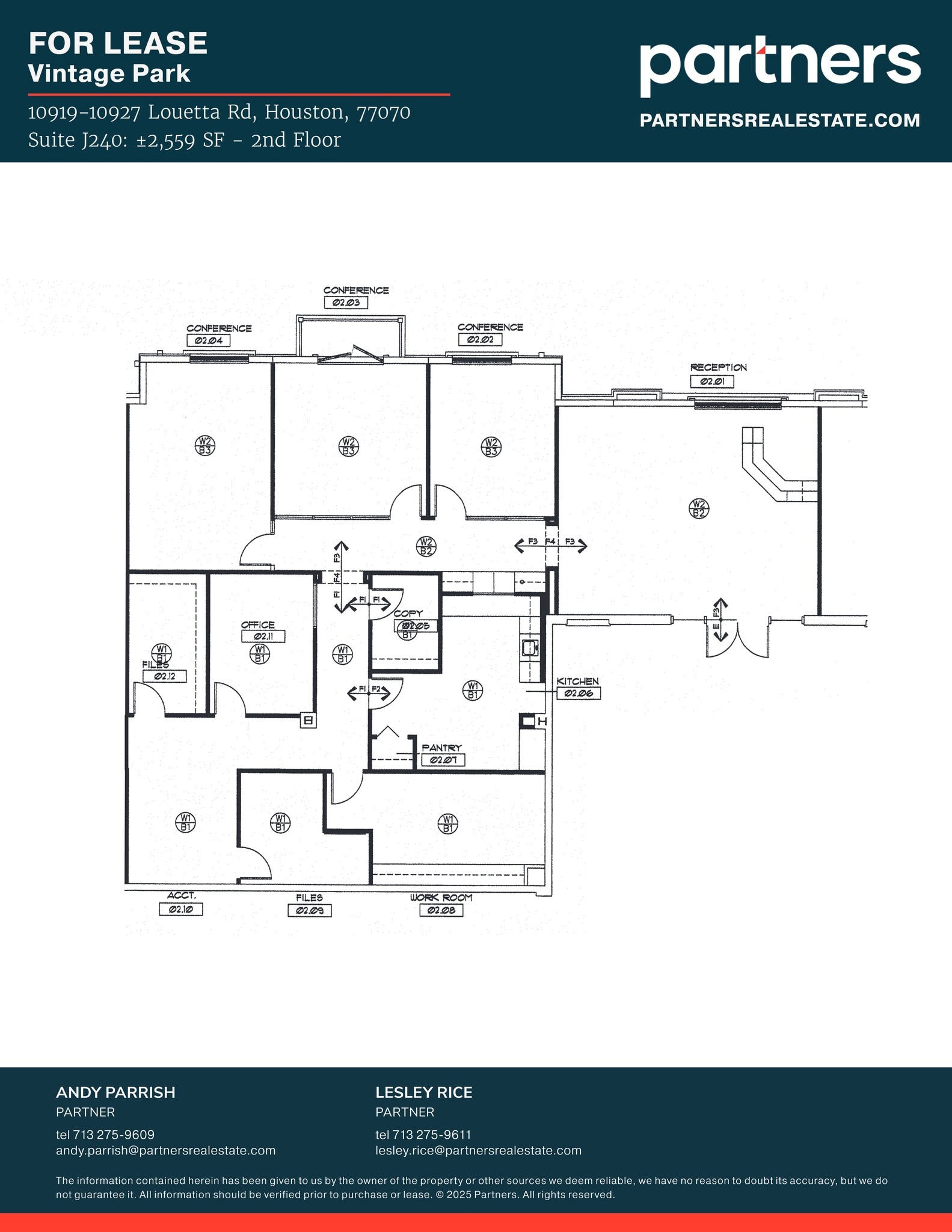 10919-10927 Louetta Rd, Houston, TX à louer Plan de site– Image 1 sur 1