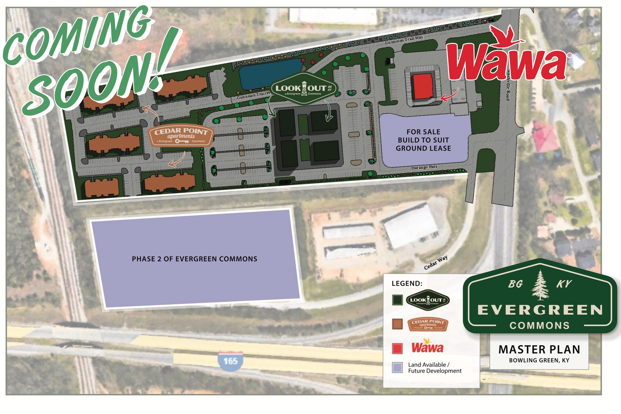 3503-3509 Nashville Rd, Bowling Green, KY à vendre Plan de site– Image 1 sur 16