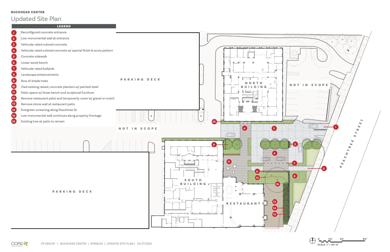 2970 Peachtree Rd NW, Atlanta, GA à louer Plan de site– Image 1 sur 1