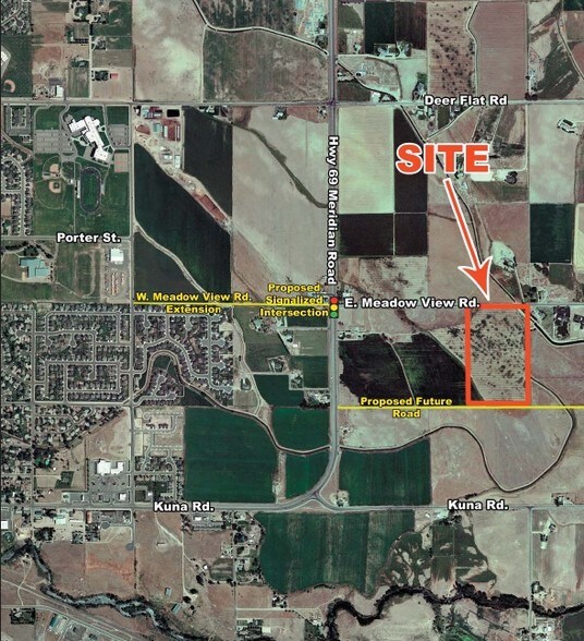 700 N Meridian Rd, Kuna, ID à vendre - Photo principale – Image 1 sur 5