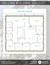 610 SW Alder St, Portland, OR à louer Plan d’étage– Image 1 sur 1