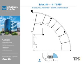 4643 S Ulster St, Denver, CO à louer Plan d’étage– Image 2 sur 2