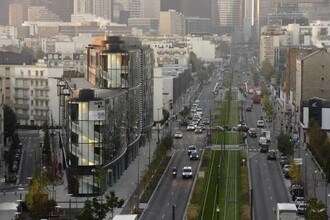 La Garenne-Colombes - VUE AÉRIENNE vue de carte