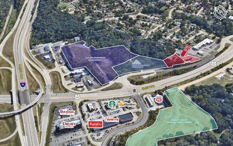 2007 Smizer Station Rd, Valley Park, MO à louer - Aérien – Image 2 sur 2