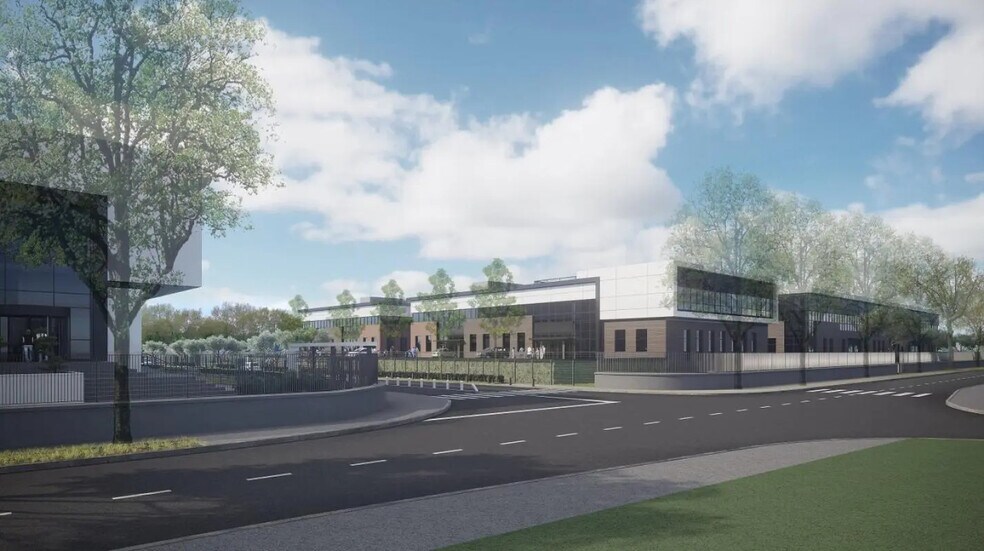 Local d’activités dans Villeneuve-la-Garenne à louer - Photo de l’immeuble – Image 2 sur 4