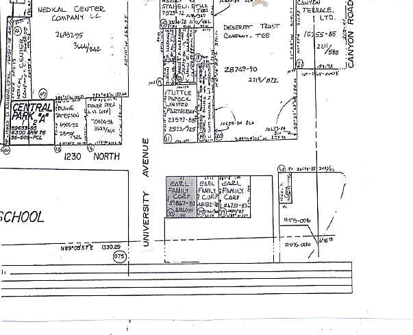 1240 N University Ave, Provo, UT à louer - Plan cadastral – Image 2 sur 2