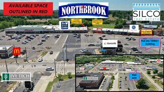 Plus de détails pour 3710-3748 N 1st Ave, Evansville, IN - Différents types d’espaces à louer
