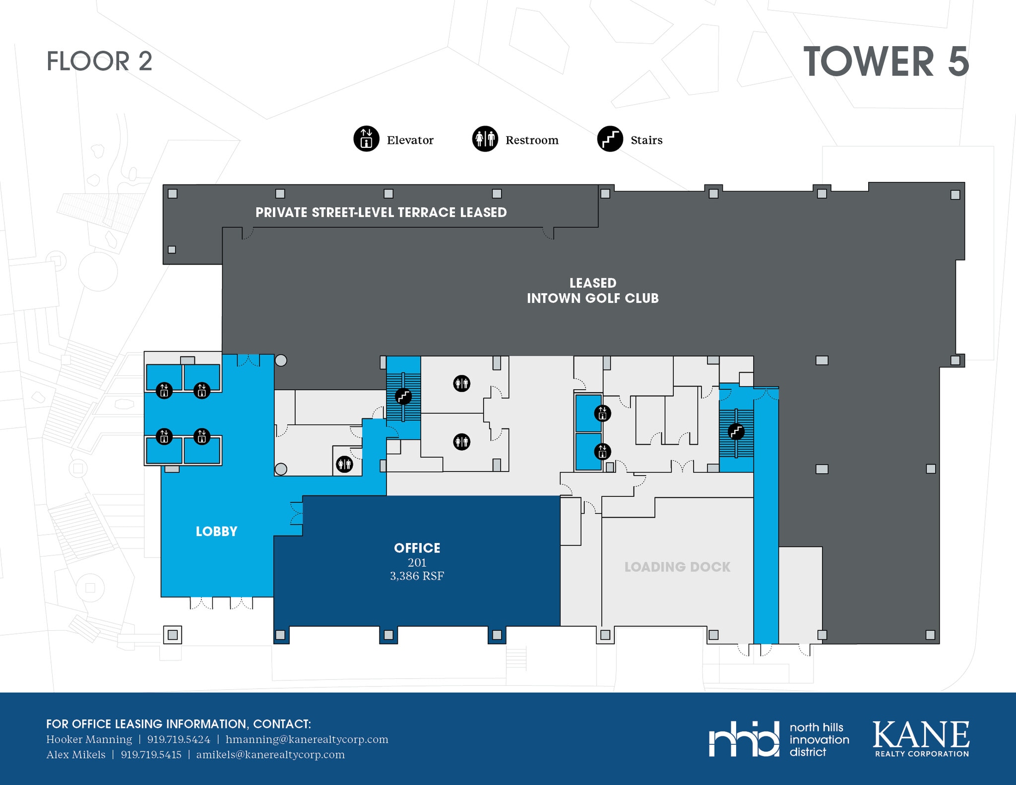 541 Church At North Hills St, Raleigh, NC à louer Plan d’étage– Image 1 sur 1
