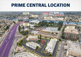 9040 Telstar Ave, El Monte, CA - Vue aérienne  vue de carte - Image1