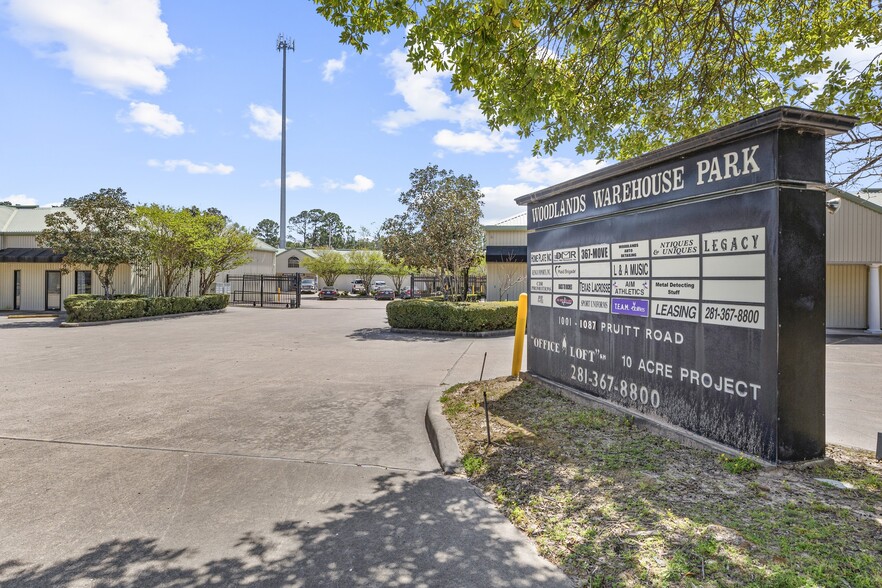 1001-1087 Pruitt Rd, The Woodlands, TX à vendre - Photo principale – Image 1 sur 8