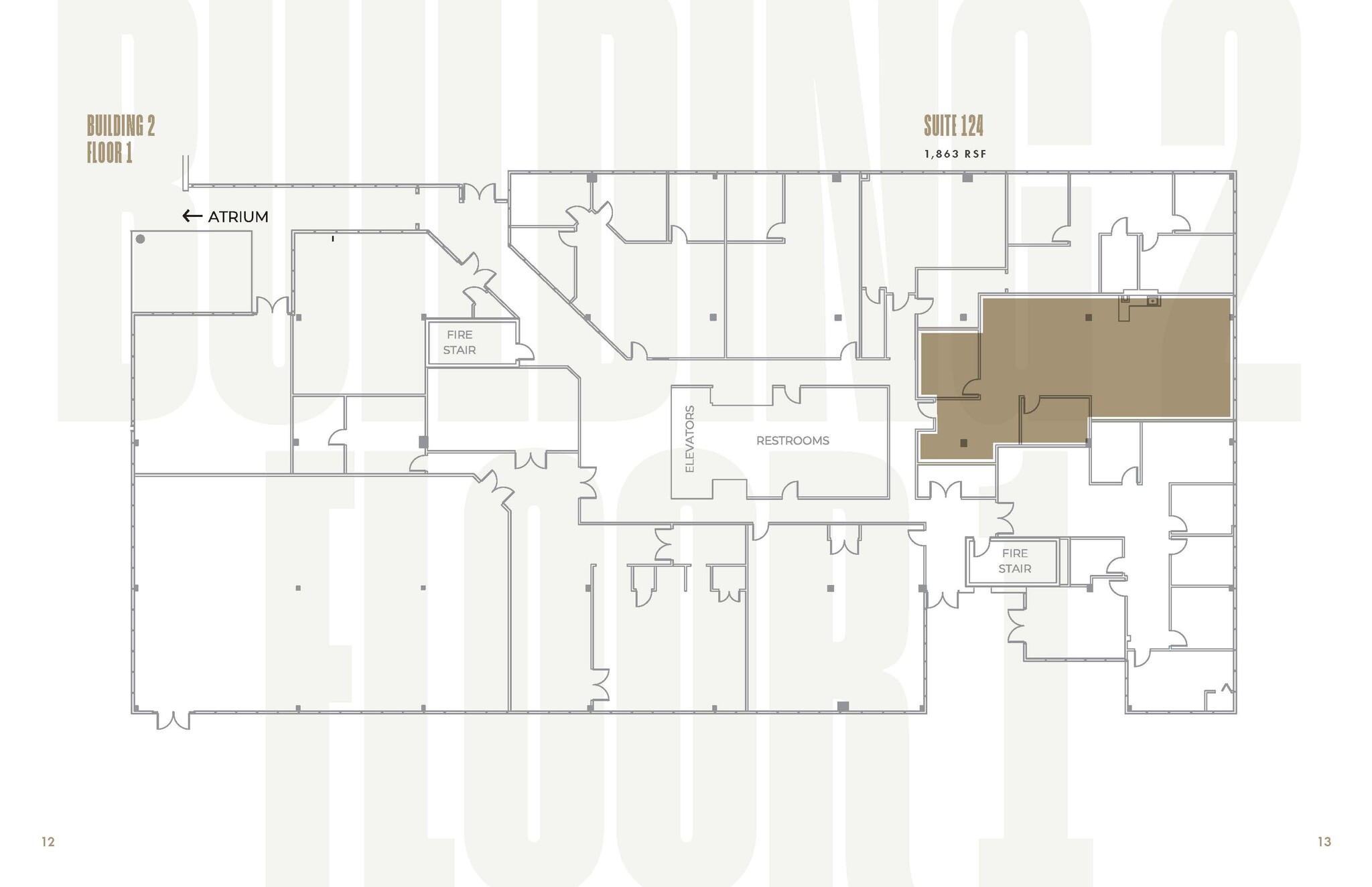 2451 Atrium Way, Nashville, TN à louer Plan d’étage– Image 1 sur 1