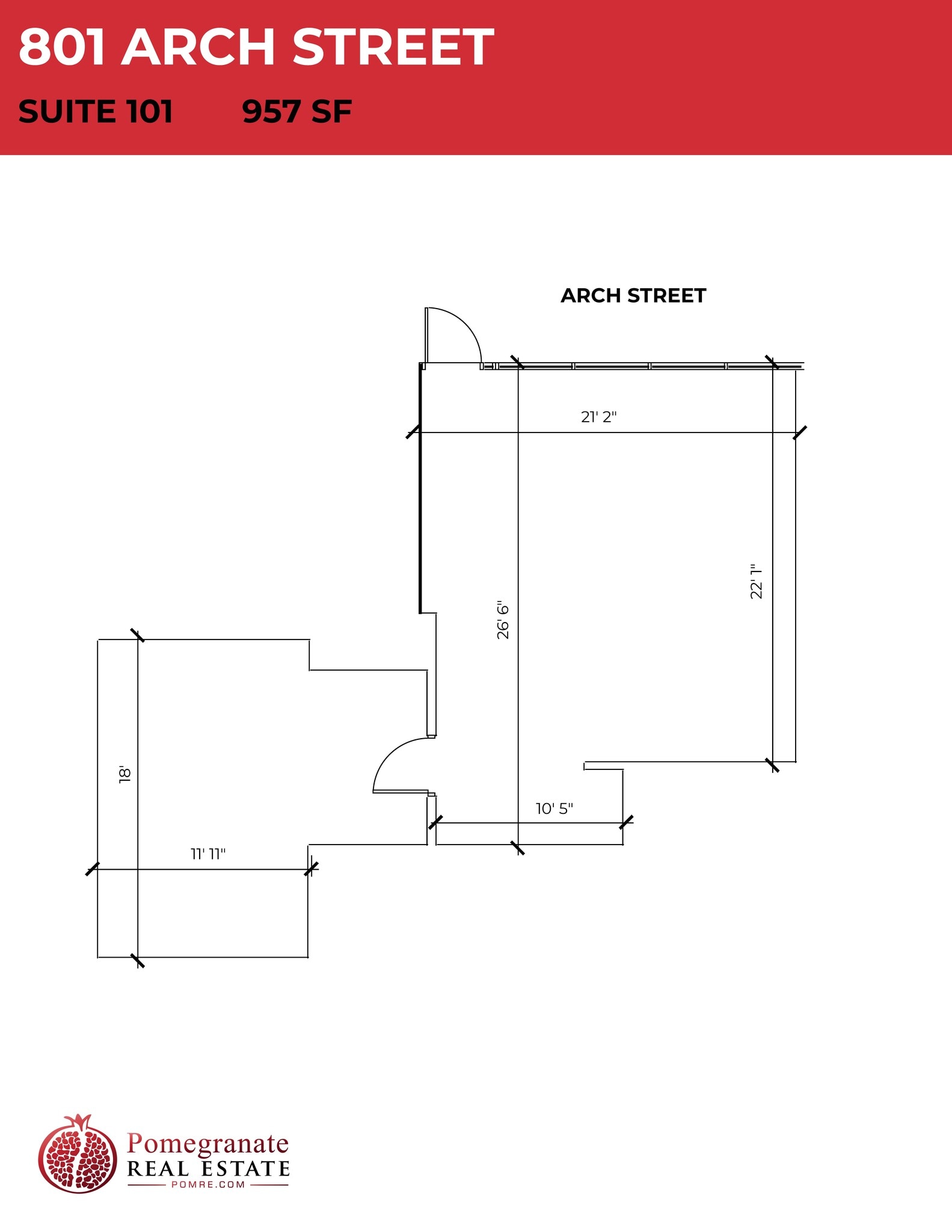801 Arch St, Philadelphia, PA à louer Photo intérieure– Image 1 sur 1