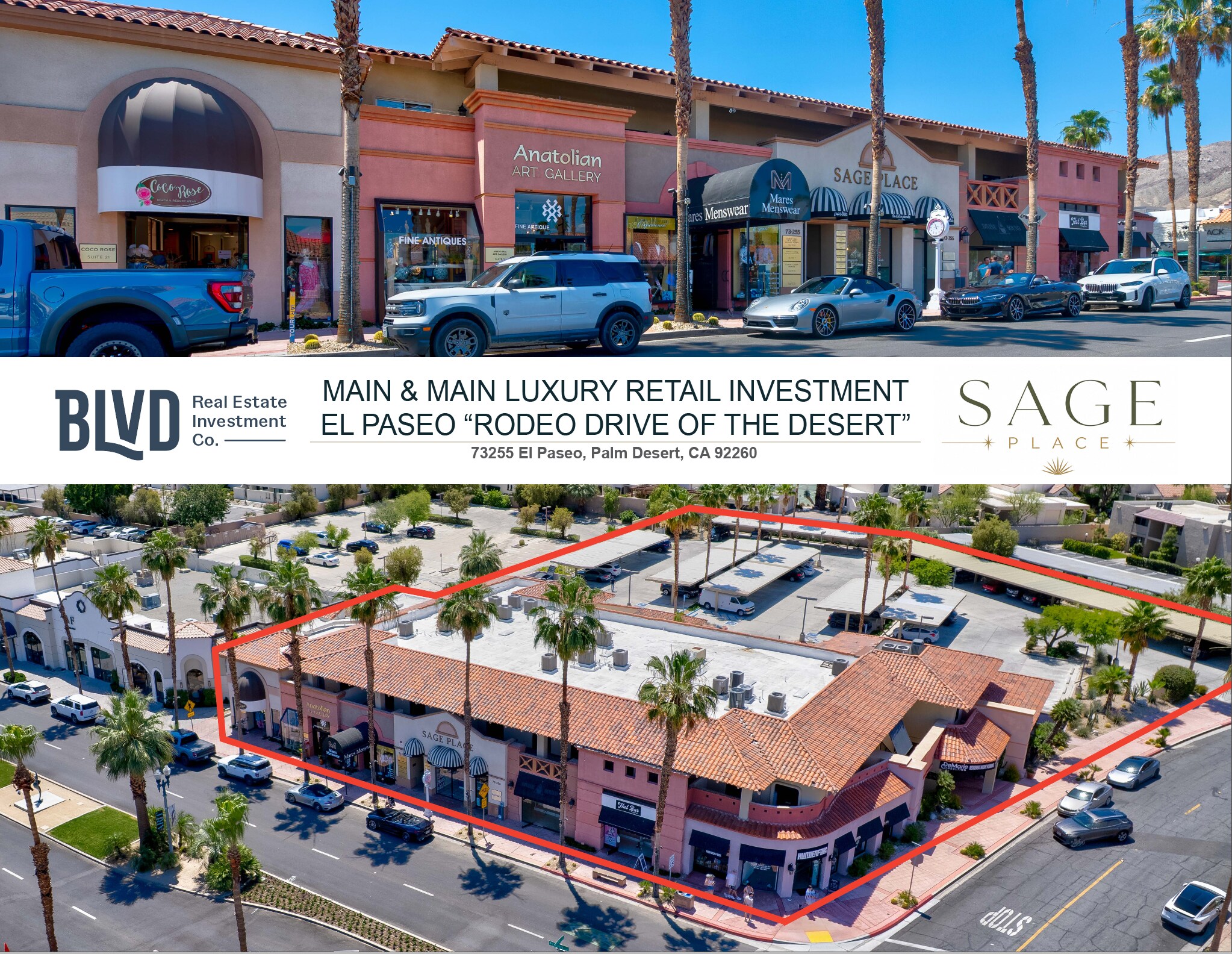 73255 El Paseo, Palm Desert, CA à vendre Photo principale– Image 1 sur 19