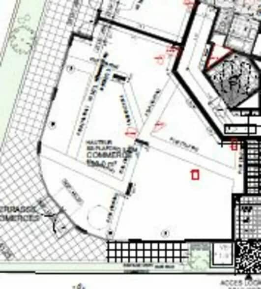 Local commercial dans Aulnay-sous-Bois à louer - Plan d’étage – Image 3 sur 4