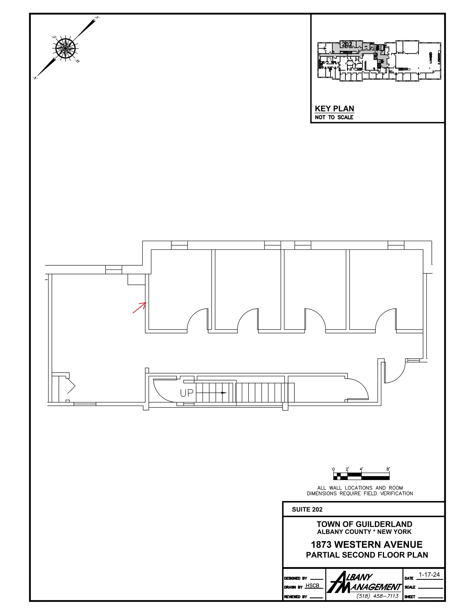 1873 Western Ave, Albany, NY à louer Plan de site– Image 1 sur 4