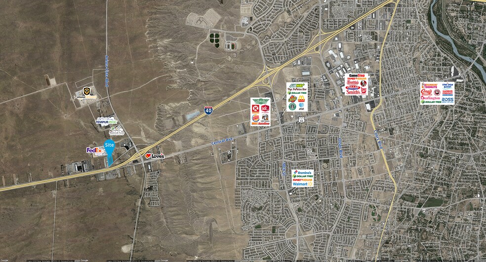 Lots 122 & 123 I-40 & Atrisco Blvd, Albuquerque, NM à vendre - Photo de l’immeuble – Image 2 sur 2