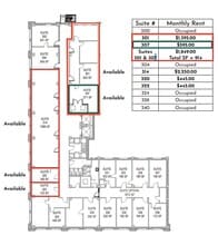 319 S 17th St, Omaha, NE à louer Plan d’étage– Image 1 sur 1