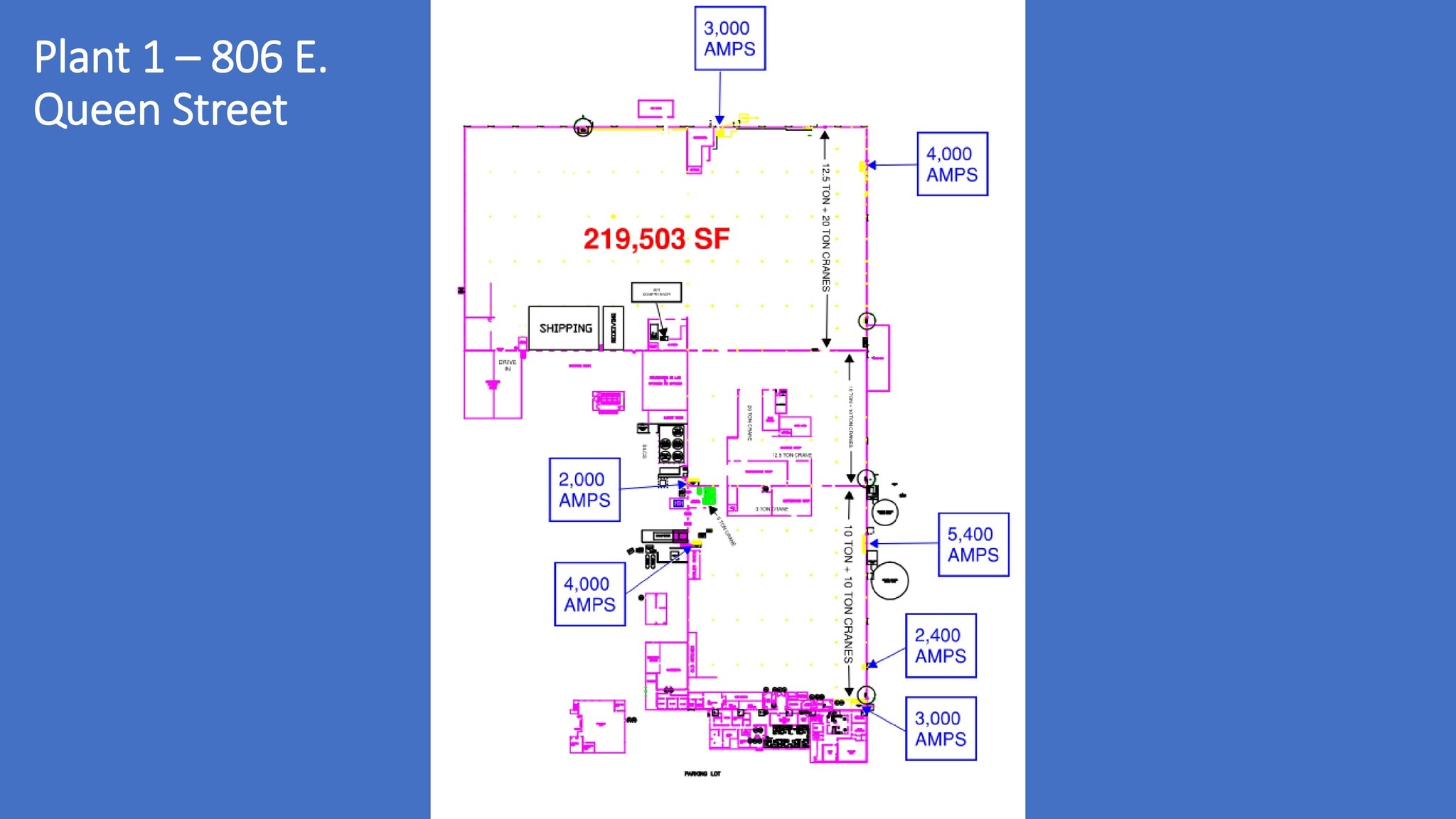 806 E Queen St, Strasburg, VA à louer Plan d’étage– Image 1 sur 7