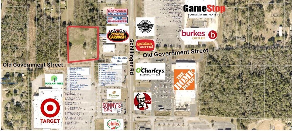 7870 Old Government St Rd, Mobile, AL à vendre - Photo de l’immeuble – Image 1 sur 2