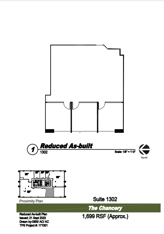 1120 Lincoln St, Denver, CO à louer Plan d’étage– Image 1 sur 1