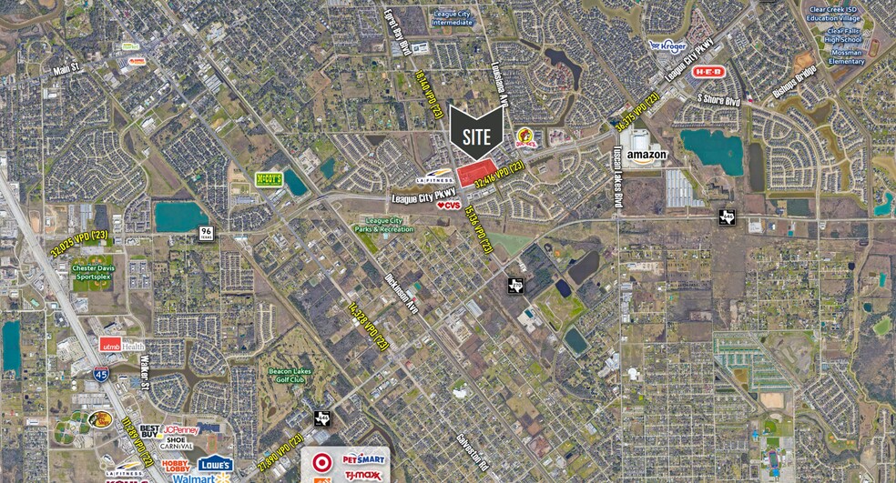 1340 League City Pkwy, League City, TX à louer - Photo de l’immeuble – Image 3 sur 6