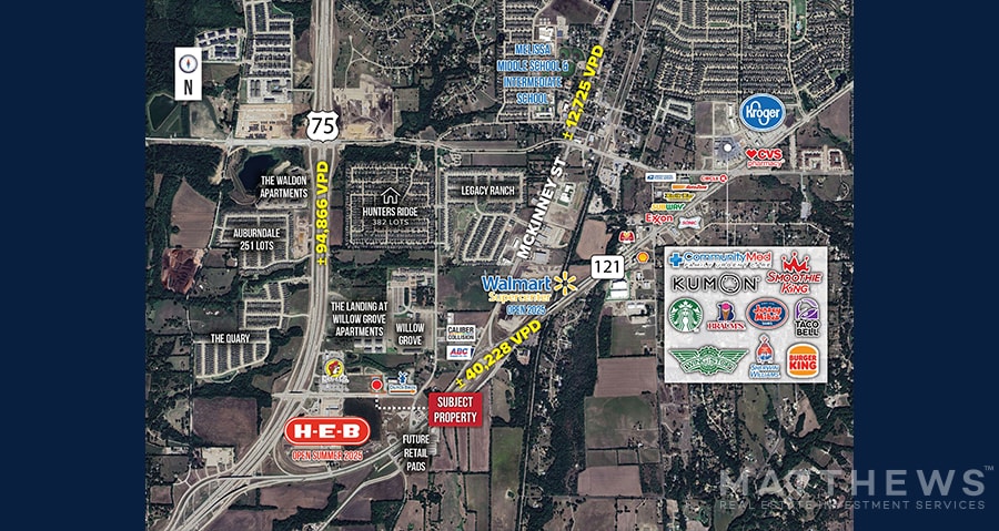NEQ US-75 & Bucees blvd, Melissa, TX à louer - Photo de l’immeuble – Image 3 sur 5