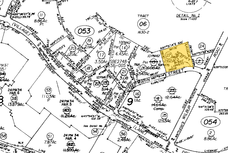 555 Marin St, Thousand Oaks, CA à louer - Plan cadastral – Image 2 sur 7