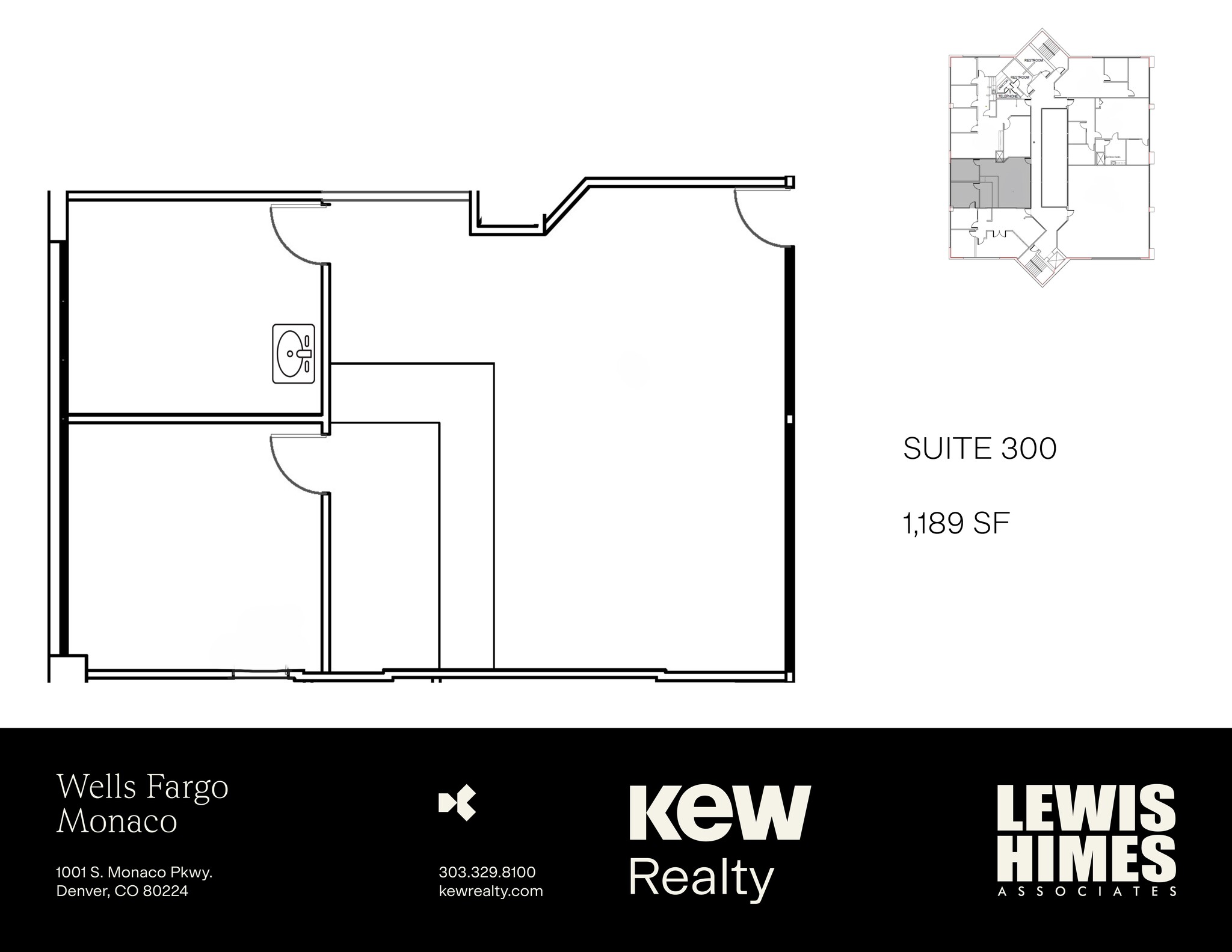 1001 S Monaco Pky, Denver, CO à louer Plan de site– Image 1 sur 5