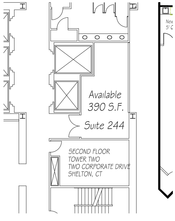 2 Corporate Dr, Shelton, CT à louer Plan d’étage– Image 1 sur 1