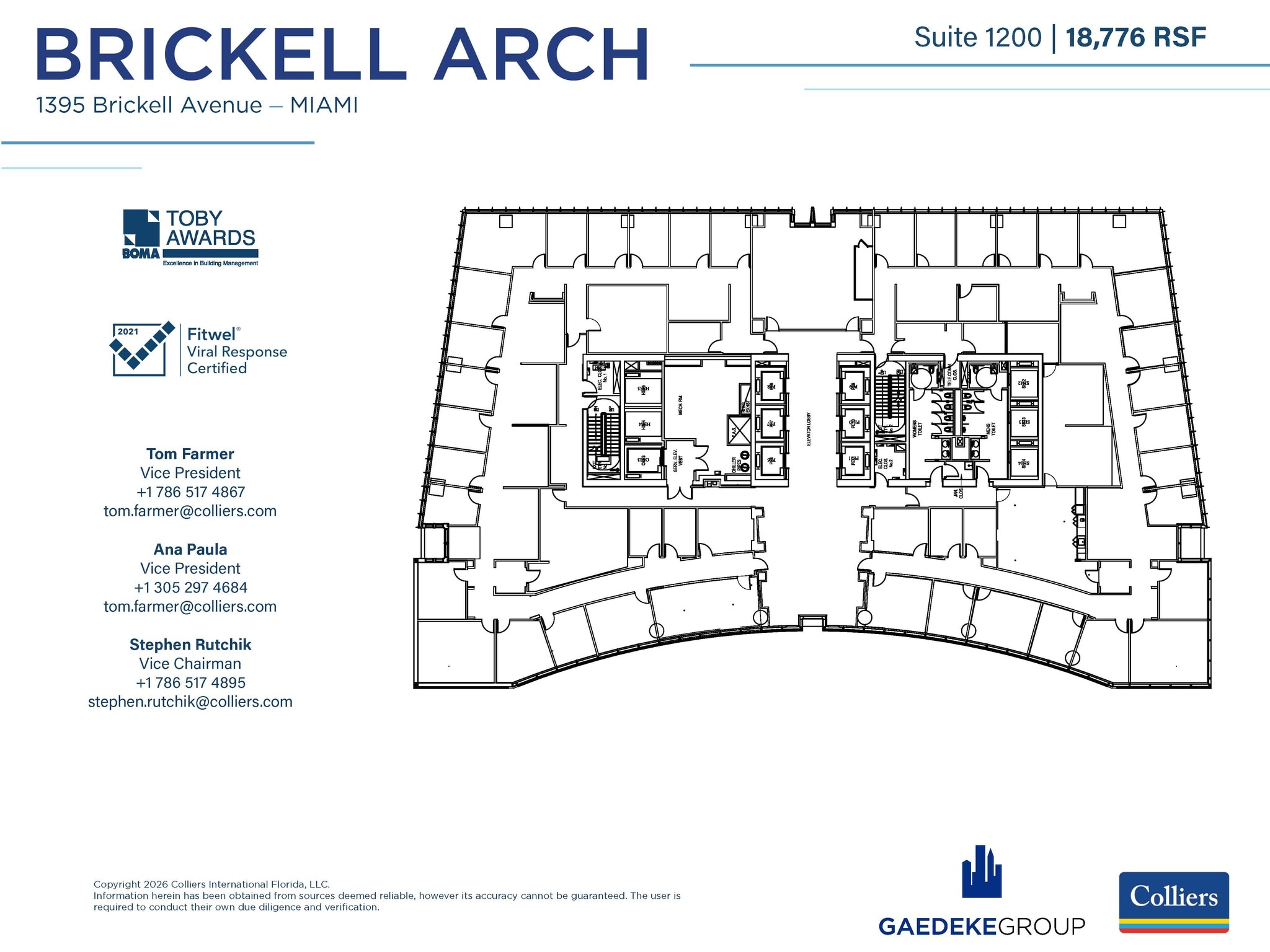 1395 Brickell Ave, Miami, FL à louer Photo intérieure– Image 1 sur 1